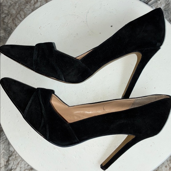 Jessica Simpson Shoes - Jessica Simpson Suede Black Heels